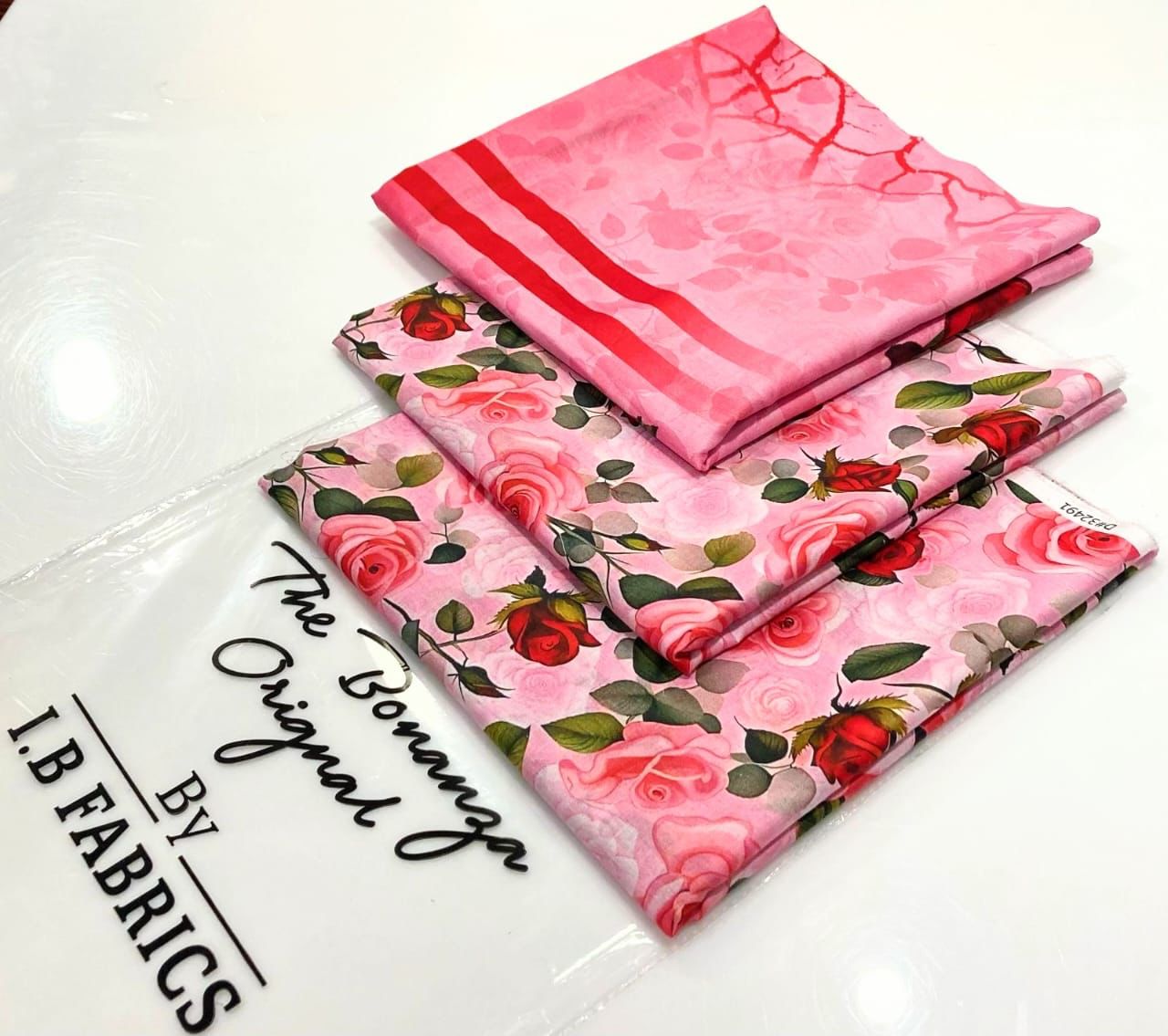 BONANZA SATRANGI 3PC LAWN COLLECTION |  DIGITAL PRINTED SHIRT | DIGITAL PRINTED TROUSER | PRINTED VOIL DUPATA
